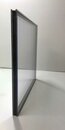 Doppelscheibe UV-beständiges Styrolacrylnitril (SAN) 2,35 mm schwarz Systemverglasung ISO Torverglasung