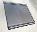 Doppelscheibe UV-beständiges kratzfestes Acrylglas (PMMA) 3,0 mm transparent Systemverglasung ISO Torverglasung