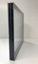 Dreifachscheibe UV-beständiges Acrylglas (PMMA) 2,0 mm schwarz Systemverglasung ISO Torverglasung