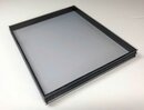 Dreifachscheibe UV-beständiges Acrylglas (PMMA) 3,0 mm schwarz Systemverglasung ISO Torverglasung