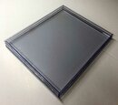 Dreifachscheibe UV-beständiges kratzfestes Acrylglas (PMMA) 2,0 mm transparent Systemverglasung ISO Torverglasung