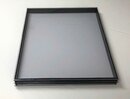 Dreifachscheibe UV-beständiges kratzfestes Acrylglas (PMMA) 2,0 mm schwarz Systemverglasung ISO Torverglasung